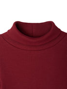 T-shirt Tahiti per bambina Bonpoint Kids bordeaux a collo alto W06GTSK00007 052 BONPOINT KIDS 
