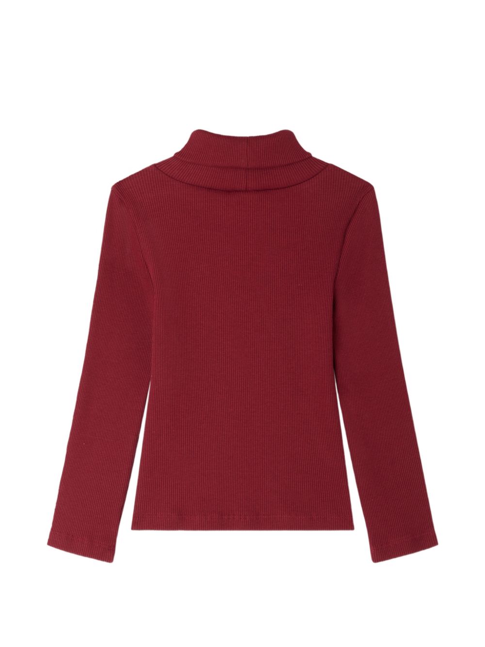 T-shirt Tahiti per bambina Bonpoint Kids bordeaux a collo alto W06GTSK00007 052 BONPOINT KIDS 