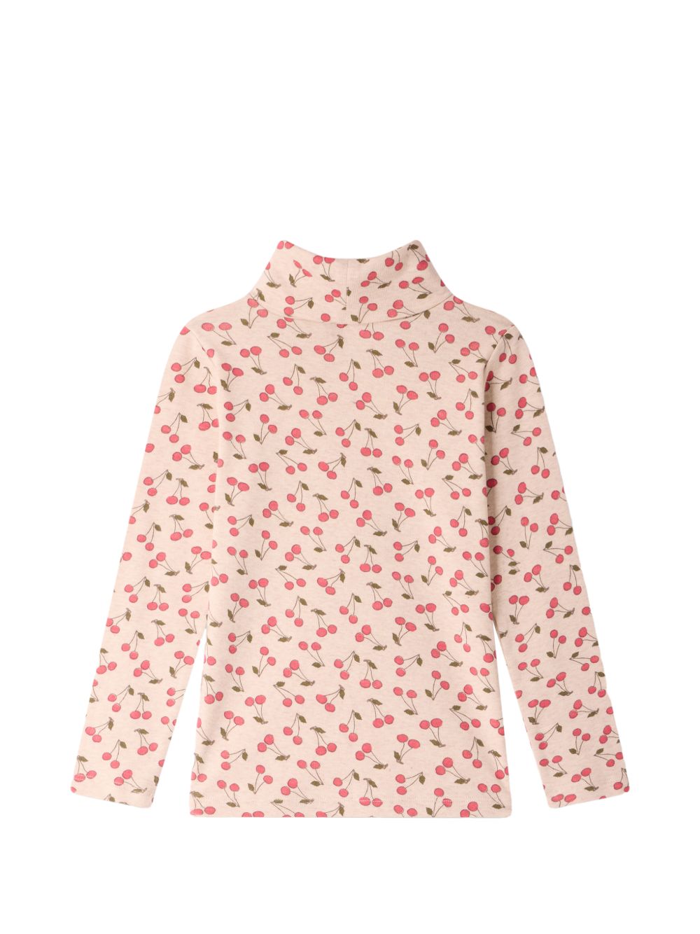 T-shirt Tahiti per bambina Bonpoint Kids rosa con stampa Cherry all-over W06GTSK00008 660A BONPOINT KIDS 