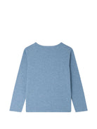 T-shirt per bambina Bonpoint azzurro con decorazione W06GTSK00012 116 BONPOINT KIDS 