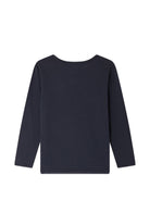 T-shirt per bambina Bonpoint Kids blu con stampa Cherry sul davanti W06GTSK00013 170 BONPOINT KIDS 