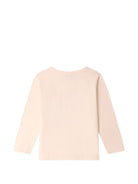 T-shirt per bambina Bonpoint Kids beige con stampa grafica W06GTSK00014 104 BONPOINT KIDS 