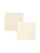 Set di due copertine per neonati Bonpoint Kids beige con stampa floreale W06NACW00002 624 BONPOINT KIDS 
