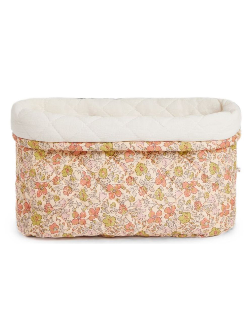 Cestino per neonati Bonpoint Kids beige con stampa fiori all-over W06NACW00006 523B BONPOINT KIDS 