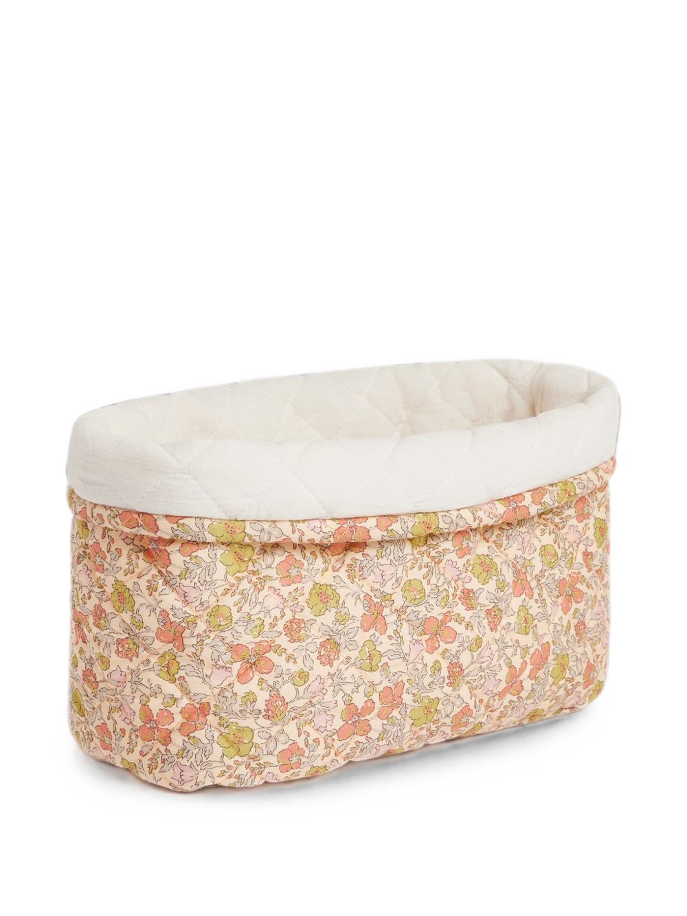 Cestino per neonati Bonpoint Kids beige con stampa fiori all-over W06NACW00006 523B BONPOINT KIDS 