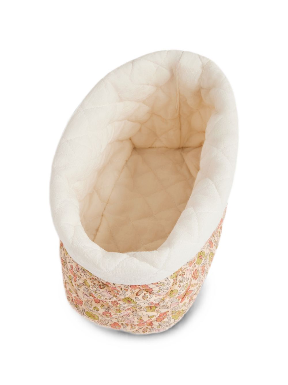 Cestino per neonati Bonpoint Kids beige con stampa fiori all-over W06NACW00006 523B BONPOINT KIDS 