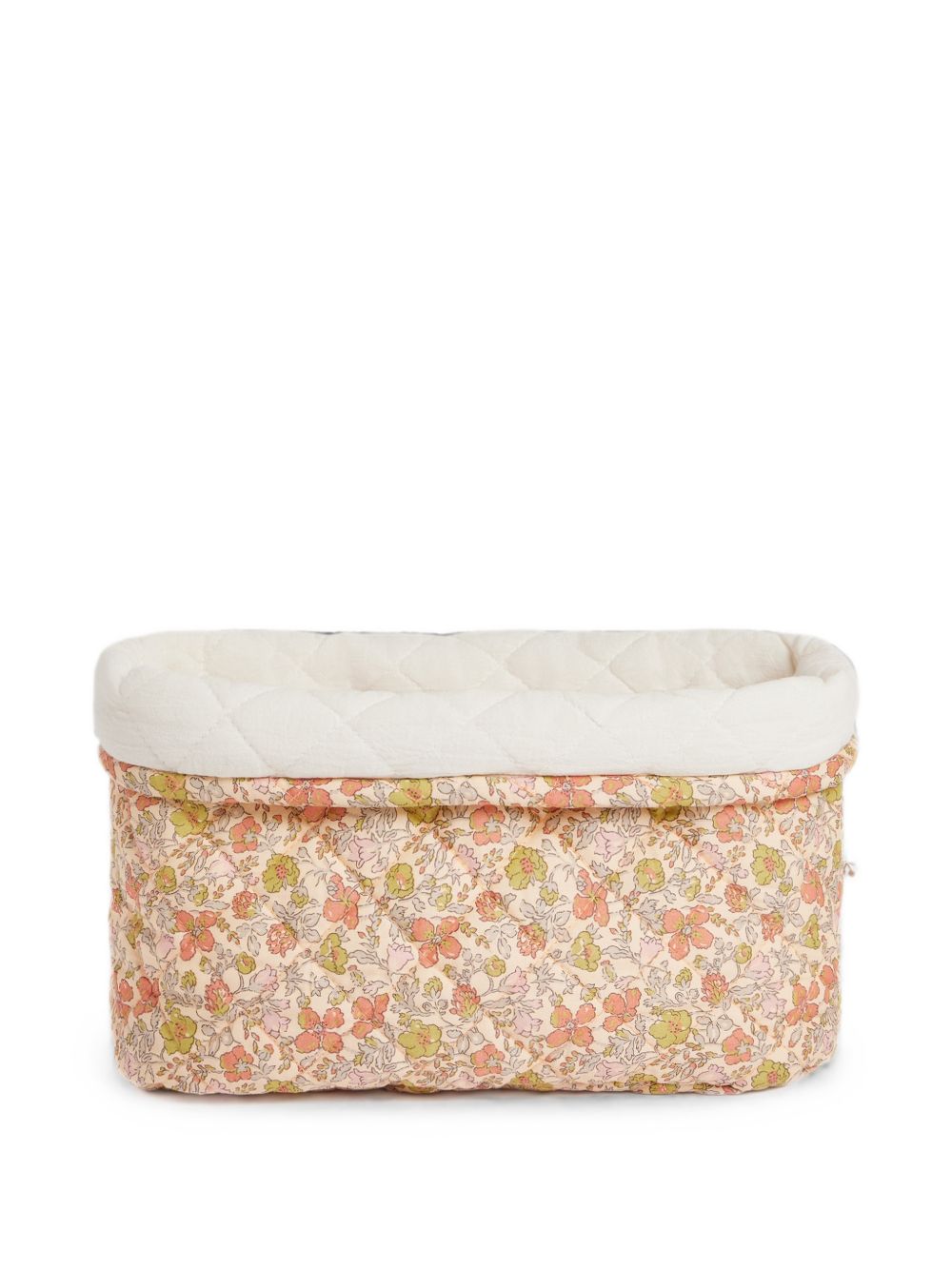 Cestino per neonati Bonpoint Kids beige con stampa fiori all-over W06NACW00006 523B BONPOINT KIDS 