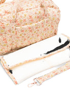 Borsa fasciatoio per neonata Bonpoint Kids beige con stampa floreale all-over W06NBAW00001 523B BONPOINT KIDS 