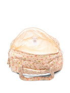 Borsa fasciatoio per neonata Bonpoint Kids beige con stampa floreale all-over W06NBAW00001 523B BONPOINT KIDS 