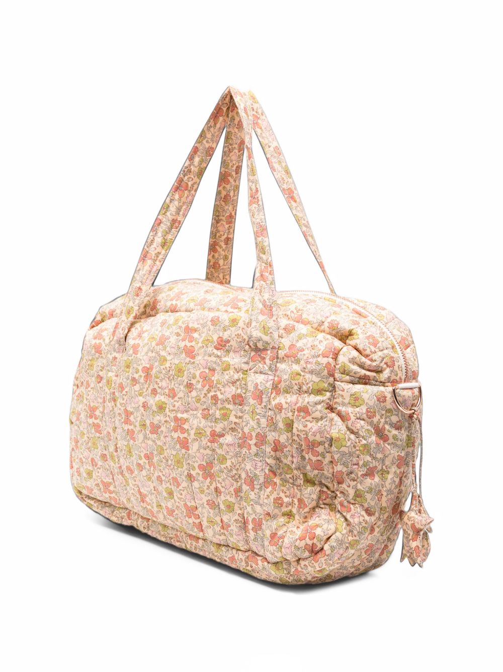 Borsa fasciatoio per neonata Bonpoint Kids beige con stampa floreale all-over W06NBAW00001 523B BONPOINT KIDS 