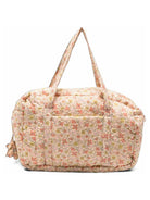 Borsa fasciatoio per neonata Bonpoint Kids beige con stampa floreale all-over W06NBAW00001 523B BONPOINT KIDS 