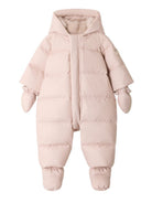 Tuta da neve per neonati Bonpoint Kids beige con finitura imbottita W06NOUW00004 060B BONPOINT KIDS 