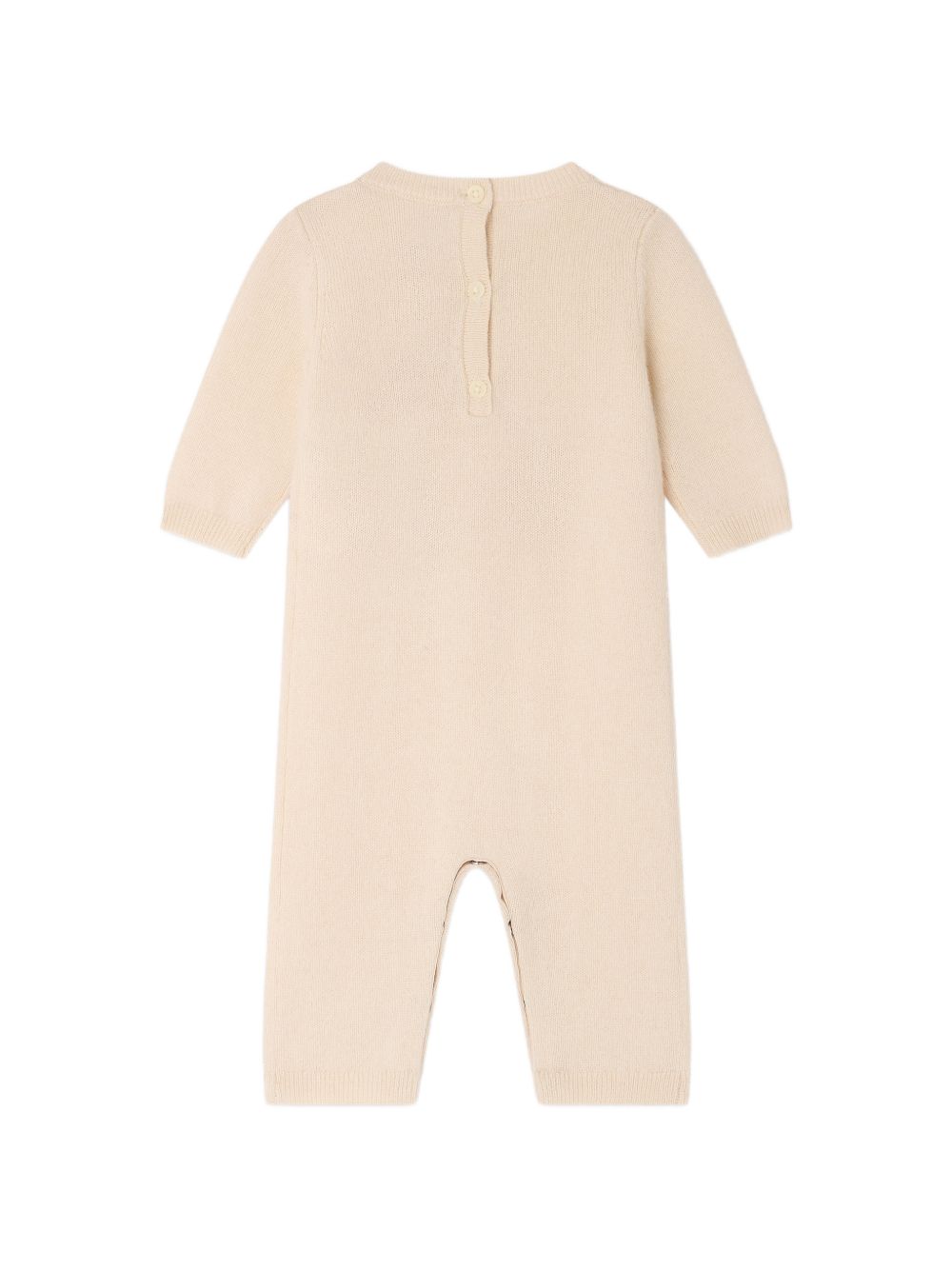 Tutina per neonata Bonpoint Kids rosa con motivo ricamato sul davanti W06NSEK00019 120 BONPOINT KIDS 
