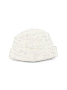 Berretto per neonati Bonpoint Kids bianco con stampa grafica W06OACK00001 606A BONPOINT KIDS 