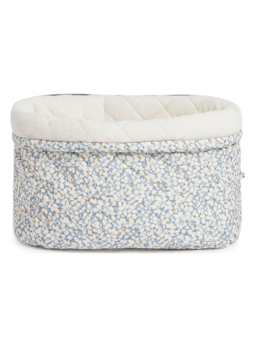 Cestino per neonato Bonpoint Kids azzurro con ricamo floreale W06OACW00005 610A BONPOINT KIDS 