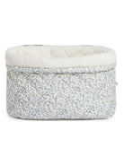 Cestino per neonato Bonpoint Kids azzurro con ricamo floreale W06OACW00005 610A BONPOINT KIDS 