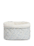 Cestino per neonato Bonpoint Kids azzurro con ricamo floreale W06OACW00005 610A BONPOINT KIDS 
