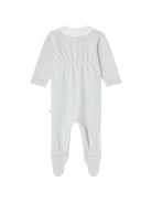 Tutina per neonato Bonpoint Kids azzurra con ricamo macchinine W06ONIK00015 010 BONPOINT KIDS 