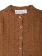 Set maglione e pantaloni per neonato Bonpoint Kids marrone con trama a coste W06OSEK00003 065 BONPOINT KIDS 