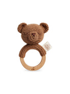 Sonaglino per neonati Bonpoint Kids marrone a forma di orsetto W06OTOD00001 068B BONPOINT KIDS 