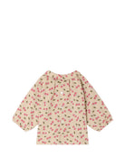 Blusa per neonata Bonpoint Kids beige con stampa Cherry all-over W06XBLW00010 609 BONPOINT KIDS 