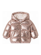 Giubbino Bozen per neonata Bonpoint Kids rosa con finitura metallica W06XOUW00003 032A BONPOINT KIDS 