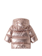 Giubbino Bozen per neonata Bonpoint Kids rosa con finitura metallica W06XOUW00003 032A BONPOINT KIDS 