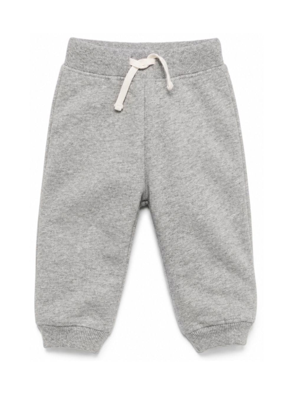 Pantaloni sportivi per neonato Bonpoint Kids grigi con effetto mélange W06YPAK00003 194A BONPOINT KIDS 