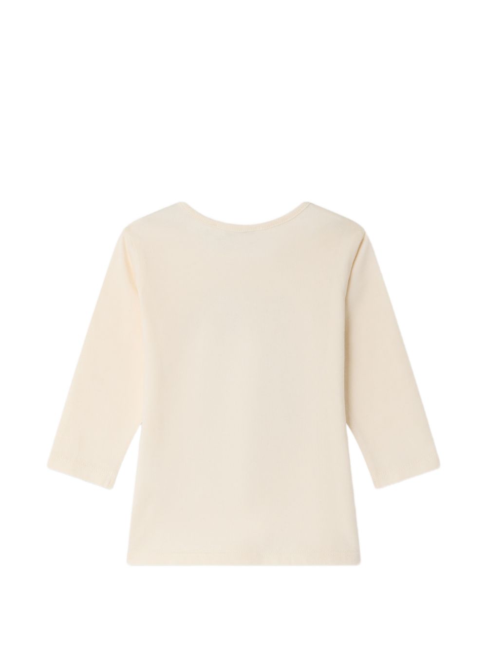 T-shirt per neonato Bonpoint beige con stampa grafica W06YTSK00005 104 BONPOINT KIDS 