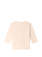 T-shirt per neonato Bonpoint Kids beige con stampa grafica sul davanti W06YTSK00006 104 BONPOINT KIDS 