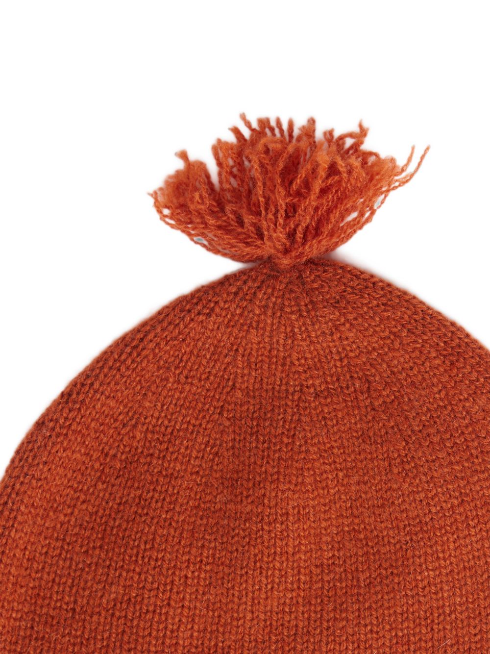 Cappello per neonato Bonpoint Kids arancione con design lavorato a maglia W06ZACK00004 068A BONPOINT KIDS 