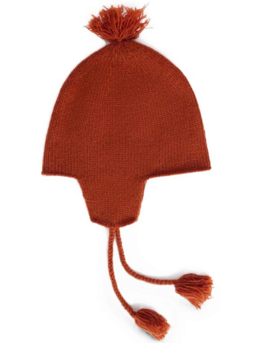 Cappello per neonato Bonpoint Kids arancione con design lavorato a maglia W06ZACK00004 068A BONPOINT KIDS 