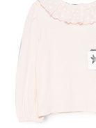 T-shirt per neonata Bonton Kids rosa con bordo smerlato BD10021 301 BONTON KIDS 