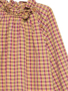 Camicia per bambina Bonton Kids rossa con design a quadri BD12052 947 BONTON KIDS 