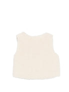 Gilet con stampa a stelle per neonata Bonton Kids bianco smanicato BD16001 120 BONTON KIDS 