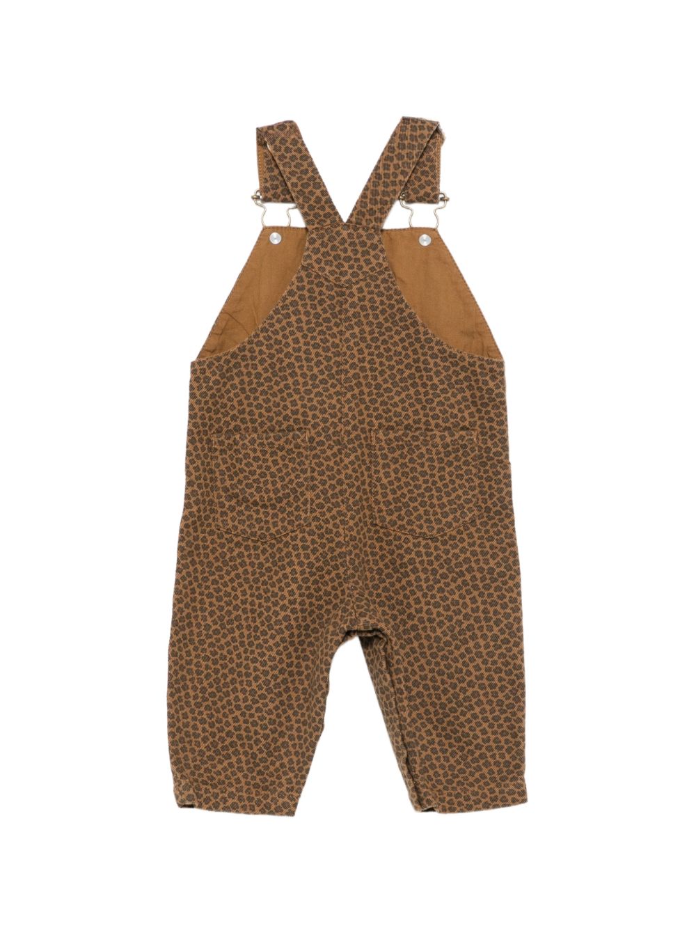 Abito per neonata Bonton Kids marrone con stampa grafica leopardata BD20031 935 BONTON KIDS 