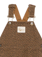 Abito per neonata Bonton Kids marrone con stampa grafica leopardata BD20031 935 BONTON KIDS 