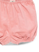 Shorts per neonata Bonton Kids rosa con dettagli raccolti BD26001 301 BONTON KIDS 