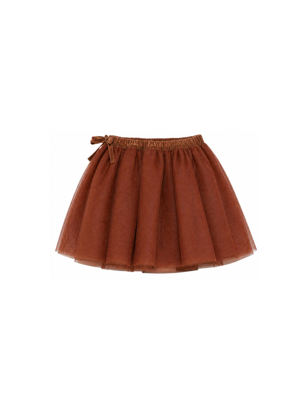 Gonna per bambina Bonton Kids marrone con vita elastica BD27082 610 BONTON KIDS 