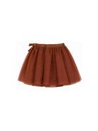 Gonna per bambina Bonton Kids marrone con vita elastica BD27082 610 BONTON KIDS 