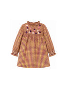 Abito per bambina Bonton Kids multuicolore con ricamo floreale BD30202 947 BONTON KIDS 