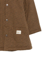 Giubbino per bambina Bonton Kids marrone con stampa grafica leopardata BD44042 935 BONTON KIDS 
