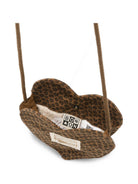 Borsa per bambina Bonton Kids marrone con stampa grafica animalier BD99012 935 BONTON KIDS 