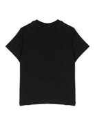 T-shirt per neonato Boss Kids nera con logo sul davanti J05P12 09B BOSS KIDS 