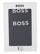Set 2 boxer per bambino Boss Kids blu con stampa logo sul davanti J52665 849 BOSS KIDS 