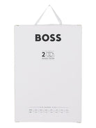 Set 2 boxer per bambino Boss Kids blu con stampa logo sul davanti J52665 849 BOSS KIDS 