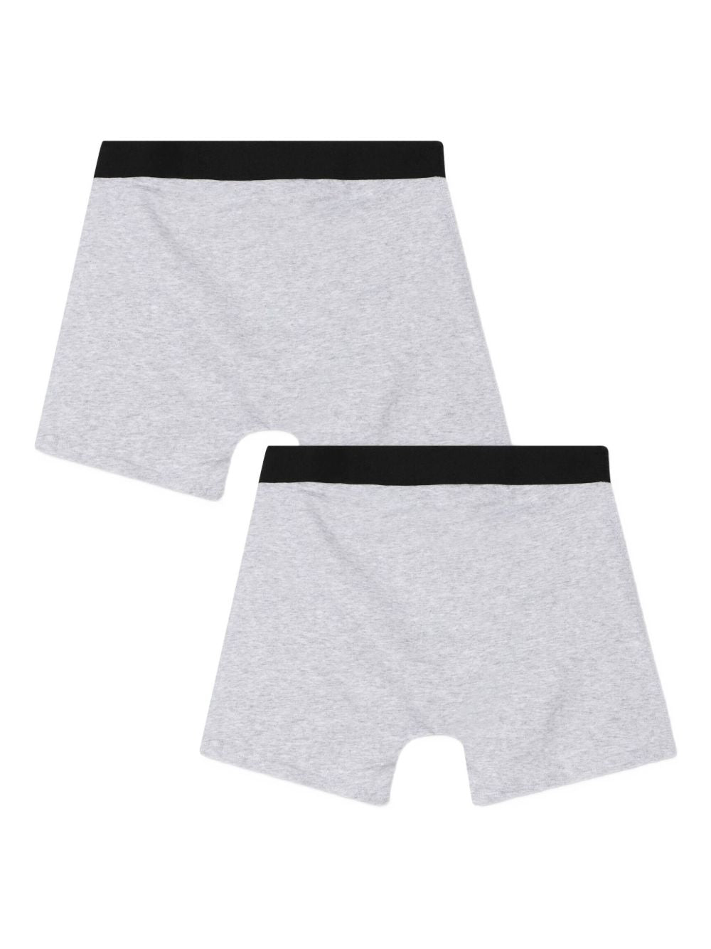 Set di 2 boxer per bambino Boss Kids grigi con stampa logo sul davanti J52665 A32 BOSS KIDS 