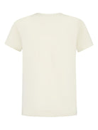 T-shirt per bambino Boss Kids bianca con logo sul davanti J52711 21C BOSS KIDS 
