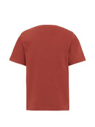 T-shirt per bambino Boss Kids rossa con logo sul davanti J52711 95G BOSS KIDS 