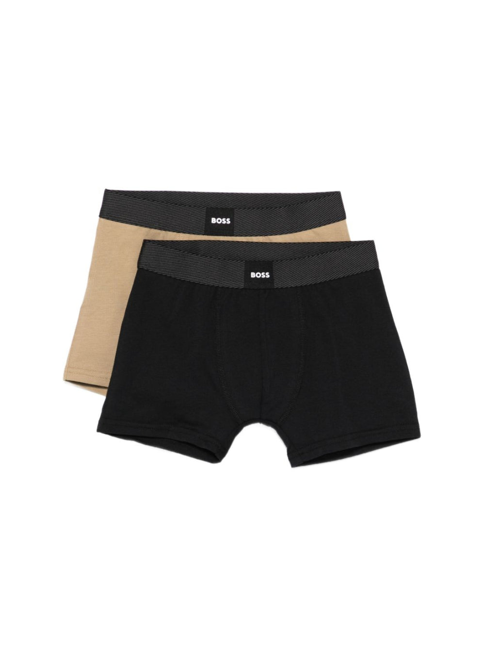 Boxer per bambino Boss Kids multicolore con elastico in vita con logo (confezione da due) J53148 09B BOSS KIDS 